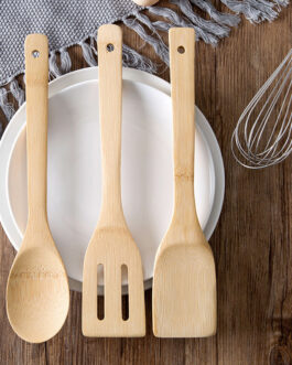 Bamboo Spatula and Rice Spoon