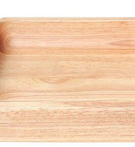 Japanese Rubber Wood Square Plate